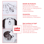 Batidora de pie Daihatsu HM780c 350W Bowl 3,5L Color Crema
