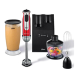 Batidora de Mano Oster Stick Mixer Con Accesorios Roja FPSTHB2801-354