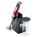 Batidora de Mano Oster Stick Mixer Con Accesorios Roja FPSTHB2801-354