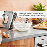 Batidora de mano KitchenAid de 6 velocidades con batidores d