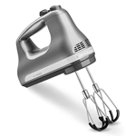 Batidora de mano KitchenAid de 6 velocidades con batidores d