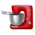 Batidora Planetaria Philips HR7922-40 800W Roja