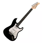 Guitarra Eléctrica Sunset ST38R-BK Stratocaster Negra