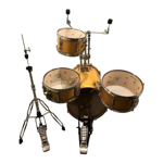 Bateria Taurus Maple Mfp415v Natural De 4 Cuerpo