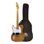 Guitarra Eléctrica SX FTL50 Telecaster Para Zurdo Con Funda