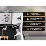 Cafetera Express Gadnic CME04 Home Pro 850W 19 Bar Con Espumador