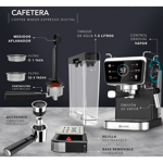 Cafetera espresso digital comp Nespresso Suono