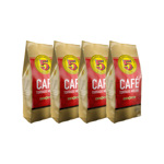 COMBO Cafe 5 Hispanos Torrado Molido 1 kilo X4 unidades