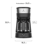 Cafetera Eléctrica Programable Electrolux ECM25 1,2L
