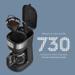Cafetera Eléctrica Programable Electrolux ECM25 1,2L