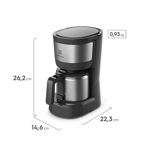 Cafetera Eléctrica Electrolux Efficient ECM12