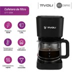 Cafetera Eléctrica De Filtro Tivoli 1,25 Litros 750w Luz Led