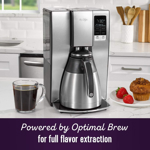 Cafetera Programable Mr. Coffee De Acero Inoxidable 10 Tazas