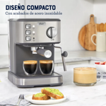Cafetera espresso Oster BVSTEM5502 15 bares