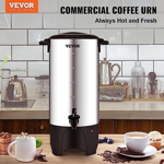 Urna De Café Vevor 50 Tazas 1000 W Con Cable Desmontable