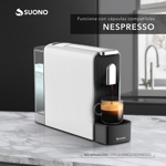 Cafetera Expresso Suono Eleganza Mini para Capsulas 500ml