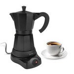 Cafetera Italiana Eléctrica Suono Base Desmontable 500W