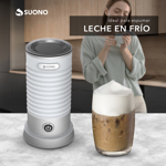 Espumador de Leche Suono Eléctrico Fría/Caliente 200ml