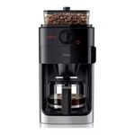 Cafetera Grind & Brew Philips Hd7767/00 Negro Y Metal