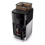 Cafetera Grind & Brew Philips Hd7767/00 Negro Y Metal