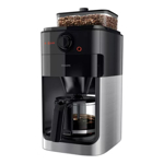 Cafetera Grind & Brew Philips Hd7767/00 Negro Y Metal