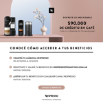 Cafetera Nespresso Creatista Plus Metallic J520-AR-ME-NE