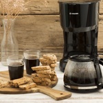 CAFETERA FILTRO Yelmo - 12 POCILLOS - ECONOMICA  - NEGRA 