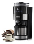 Cafetera Vevor Programable Con Molinillo Y Filtro Reutilizab