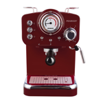 CAFETERA PEABODY PE-CE5003R EXPRESS 20 BAR DE PRESION FUNCION VAPOR Y PRECALENTADO 1100W ROJO