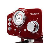 CAFETERA PEABODY PE-CE5003R EXPRESS 20 BAR DE PRESION FUNCION VAPOR Y PRECALENTADO 1100W ROJO