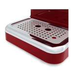 CAFETERA PEABODY PE-CE5003R EXPRESS 20 BAR DE PRESION FUNCION VAPOR Y PRECALENTADO 1100W ROJO