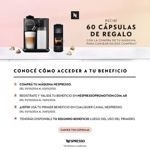 Cafetera Nespresso Lattisima One White F121-AR-WH-NE