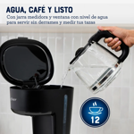 Cafetera de Filtro Oster DCS121B 12 Tazas Negra
