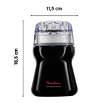 Molinillo de Cafe Moulinex - Negro
