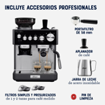 Cafetera Oster Espresso Perfect Brew EM7301