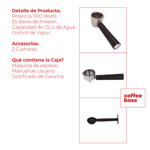 Cafetera Expresso Daihatsu Quadri 1.5L 20 Bares CM5403DE GS