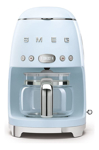 Máquina De Café Smeg Dcf02pbuk, 1.4l, Azul Pastel