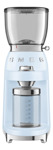 Molinillo De Café Eléctrico Retro Smeg Azul Pastel