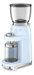 Molinillo De Café Eléctrico Retro Smeg Azul Pastel