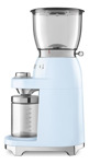 Molinillo De Café Eléctrico Retro Smeg Azul Pastel
