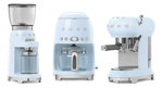 Molinillo De Café Eléctrico Retro Smeg Azul Pastel