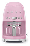 Cafetera De Goteo Smeg Rosa Retro Años 50