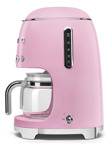 Cafetera De Goteo Smeg Rosa Retro Años 50