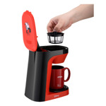 Cafetera Eléctrica ATMA Disney Minnie Color Roja CAAT118MNP