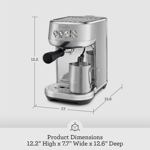 Máquina de café espresso Breville Bambino Plus con espumador de leche automático