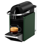 Cafetera Nespresso Pixie Dark Green C62-AR-GR-NE-LOCAL