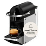 Cafetera Nespresso Pixie Silver D62-AR-SI-NE-IMPO
