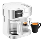 Cafetera Cuisinart 4 En 1, Compatible Nespresso 12 Tazas