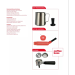 Cafetera Expresso Daihatsu Barista BVSTEM7300 20 Bar 2,3 Lts