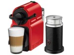 Cafetera Nespresso Inissia Rojo + Aeroccino